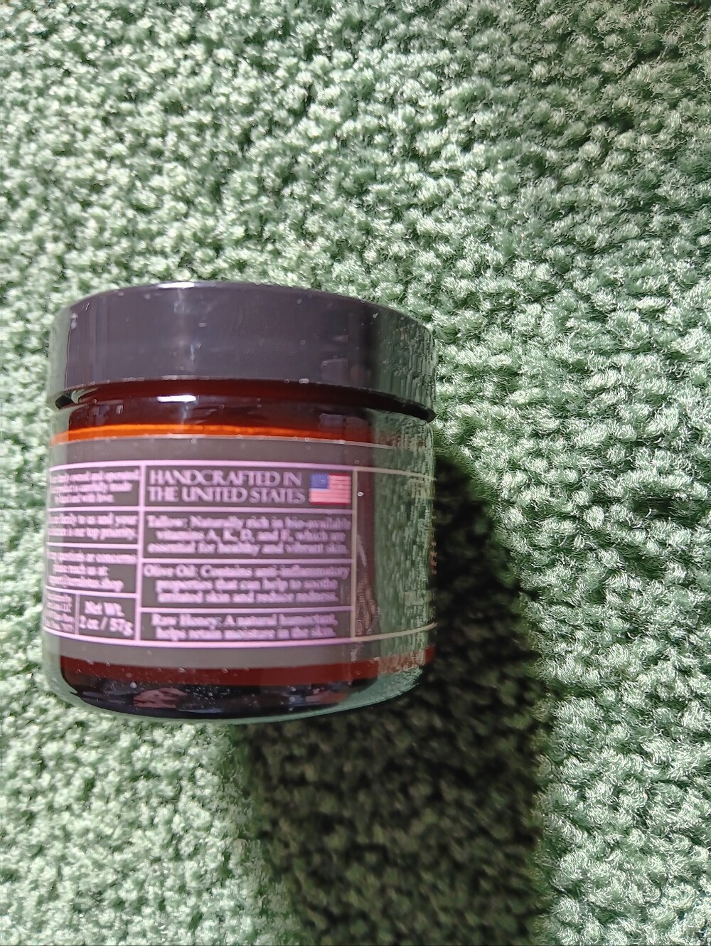 Terra Lotus Organic Tallow Honey Balm Lavender 2pk. 2 oz. - Picture 5 of 7